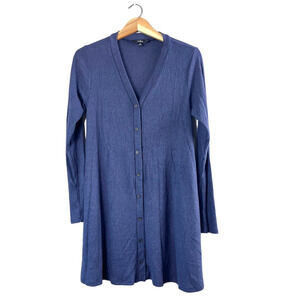 Women's Blue Purple Lulu's Long Sleeve Dress M